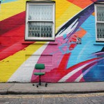 Colour in the city with street art!