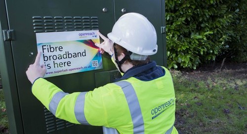 Partnership with BT brings superfast broadband to around 400 homes and businesses