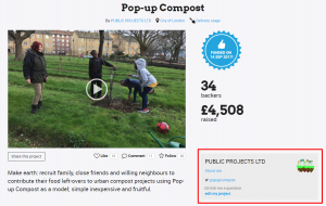 Pop up Compost