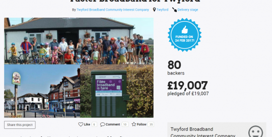 Faster Broadband for Twyford - Project Page